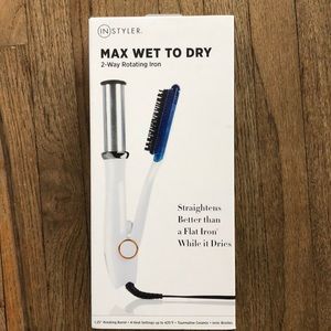 In styler rotating iron never opened